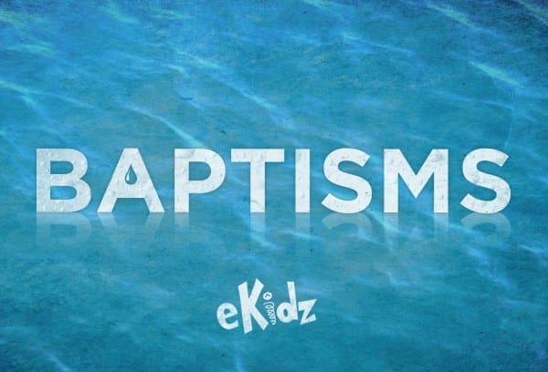eKidz baptism - landscape